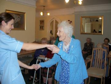 Dancing at Durnsford Lodge